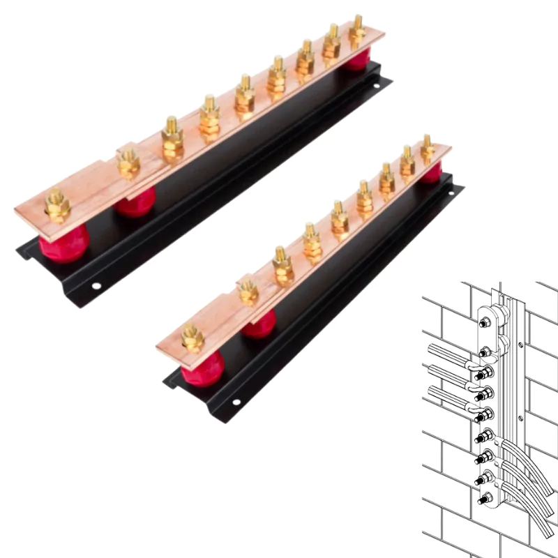Earth Bar with Single Disconnecting Link