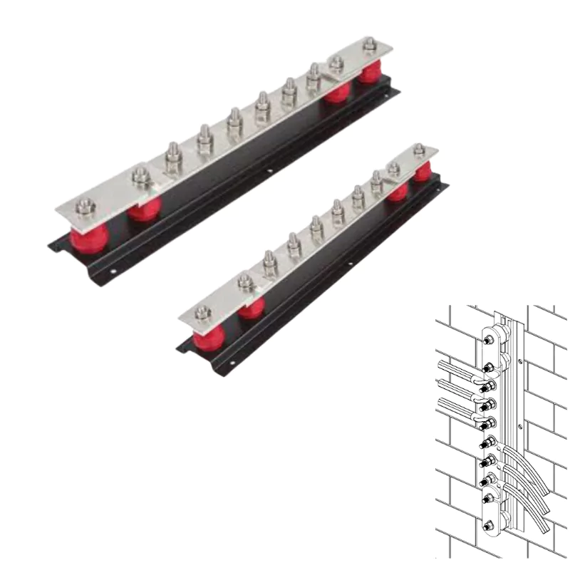 Tinned Earth Bars with Double Disconnecting Links